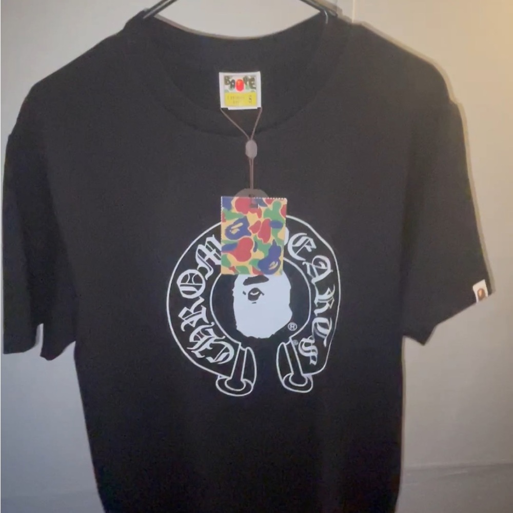 Bape x Chrome heart